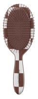 Framar Detangle Brush Распутывающая щетка для волос «В шоколадную клетку» Checked Out Chocolate